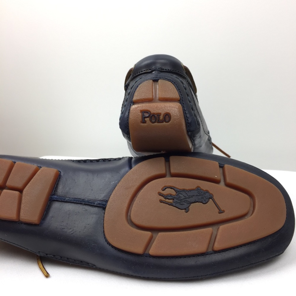 Polo by Ralph Lauren Blue Loafer Driving Shoes men